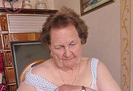 Aloysia, 85 years. 